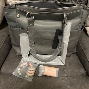 Beis Gray Diaper Bag Tote
